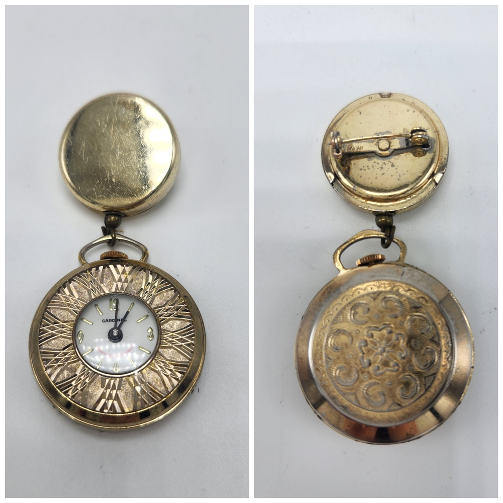 Vintage Cardinal Gold Pocket Watch